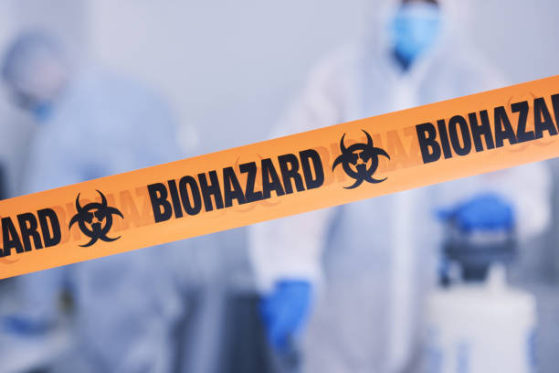 Professional Biohazard technician working in Akron, IA